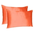 thumbnail image 2 of Poppy Dreamy Set of 2 Silky Satin Queen Pillowcases, 2 of 6