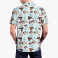 thumbnail image 6 of Wukai Cute Pug Dogs Men’s Polo Shirts,Quick-Dry Athletic Shirt,Classic Fit Shirts-Large, 6 of 8