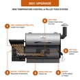 thumbnail image 3 of Z Grills ZPG-700E 697 Po2 Gril à Pellets et Fumeur en Acier Inoxydable, 3 of 12