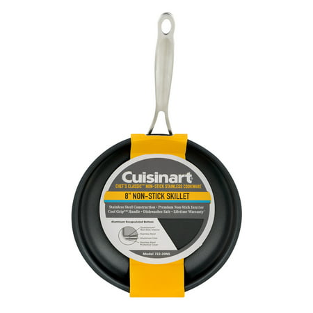 Cuisinart Chef's Classic Non-Stick Skillet - 8 Inch Pan, 1.0