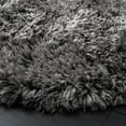 thumbnail image 3 of Safavieh Flokati Augustin Solid Shag Area Rug, Charcoal, 6'7" x 6'7" Round, 3 of 11