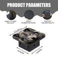 thumbnail image 2 of Hitch Cover Fits For 2-Inch Hitch,The Intense Allure Of A Wolf In A Monochrome Scenerubber Trailer Hitch Cover Tube Plug Insert,Car Exterior Accessories, Receiver Tube Hitch Plug, 2 of 6