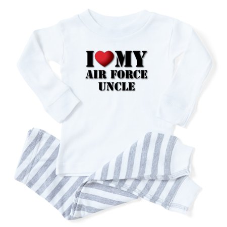 

CafePress - Air Force Uncle - Toddler Long Sleeve Pajama set