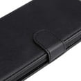 thumbnail image 3 of Xiaomi 12T Wallet Phone Case with Card Holder for Women, 12T/12T Pro Case Luxury Simple Solid Color PU Leather Flip Case Cover for Xiaomi Redmi K50 Ultra CS Black, 3 of 9