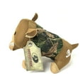 thumbnail image 3 of Mossy Oak Wild Boar Warthog Plush Stuffed Animal Camouflage Brown Camo 7”, 3 of 3