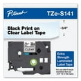 thumbnail image 3 of Tze Extra-Strength Adhesive Laminated Labeling Tape, 0.7" X 26.2 Ft, Black On Clear | Bundle of 2 Each, 3 of 6