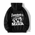 thumbnail image 4 of WEAIXIMIUNG Sweat à Capuche Rouge pour Femmes, Imprimé Lettre de Football (Style 4), 4 of 5