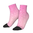 thumbnail image 2 of Bingfone Breast Cancer Pink Ribbons Awareness Design Patterned Men'S Women'S Casual Cotton Socks, 2 of 9