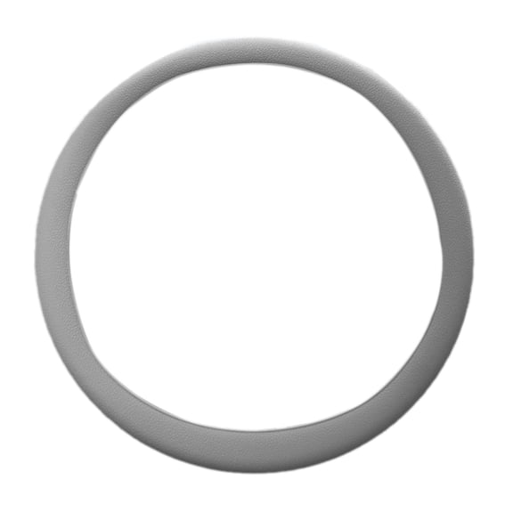 uvwlwu Universal Silicone Steering Wheel Cover for Enhanced Driving Comfort and Superior Non- Grip Control in All Seasons(Grey)