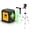 2 Line-Tripod, variant on Globest Self-Leveling Laser Level, 100Ft/30M Green Cross Line Laser Level, Lazer Level 2 line laser for Construction and picture hanging, IP54 Waterproof, 360° Magnetic Base and Battery Included