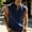 Navy, variant on DagobertNiko Tank Tops for Men Sleeveless T Shirts Button up V Neck Shirts Vintage Solid Tee Top Casual Summer Tops with Pocket