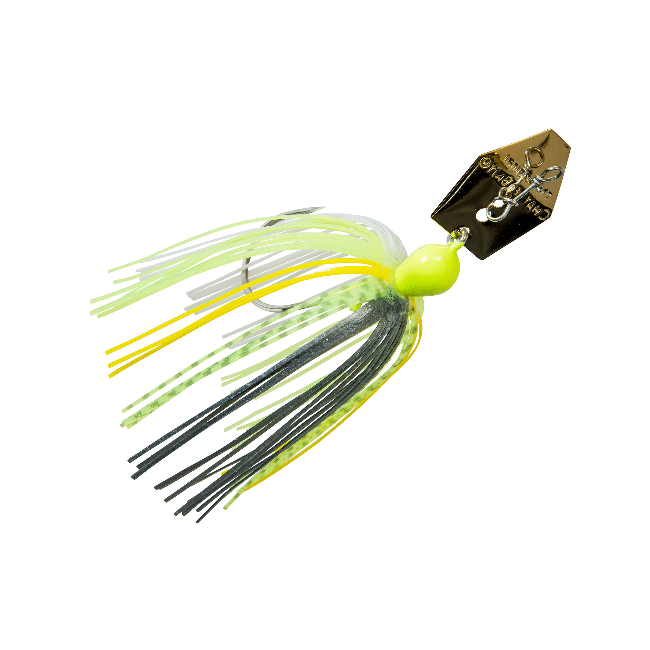 (2 pack) Z-Man Original ChatterBait Bladed Jig 3/8 oz – Chartreuse Sexy Shad