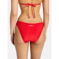 thumbnail image 3 of No Boundaries Embroidered High Cut Bikini Bottoms, Women's XXS to XXL, 3 of 5