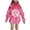 #0090-Pink, variant on Favoffer Winter Girls Pink Breast-Cancer-Awareness Graphic Hooded Sweatshirt - Play,Lounge,Travel,Advocacy 3-14Y