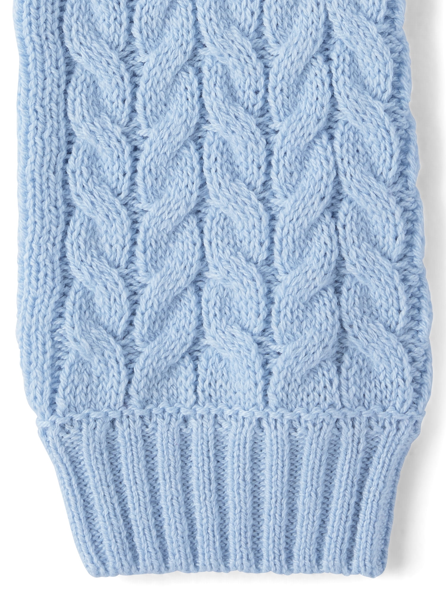 The Children's Place Girls Long Sleeve Cable Knit Bow Front Sweater, Sizes 12M-5T