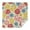 Pioneer Flower Floral-3, variant on Pioneer Flower Floral Print Pattern Square Tablecloth,Waterproof Square Table Cover,Wipeable Spillproof Washable Table Cover for Home Kitchen Party Decor 42"X42"(107x107cm)