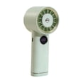 thumbnail image 2 of Aufmer Portable Travel Essential USB Charging Handheld Fan Mini Cooling Device With LED Digital Screen Display Ideal For Outdoor Travel Office Indoor Daily Use(with Cable×1), 2 of 6