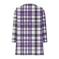 thumbnail image 7 of Favoffer Girls’ Plaid Print Cardigan Open-Front Long Sleeve Coat with Pockets Fall Wear Big Kid 5-14Y, 7 of 7