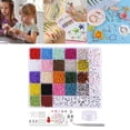 thumbnail image 3 of simhoa 8061 Pieces Beads for Jewelry Making Kit Small Beads Set Letter Bead for, 3 of 8
