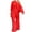 Red, variant on qolati Plus Size Mother of The Bride Pant Suits 2 Piece Chiffon Sets Ruffle Asymmetric Layers Dressy Wedding Guest Outfit with High Low Hem Red XL 10