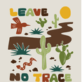 thumbnail image 2 of Adventure Society Leave No Trace Sand Adult Long Sleeve Hoodie-Medium, 2 of 3