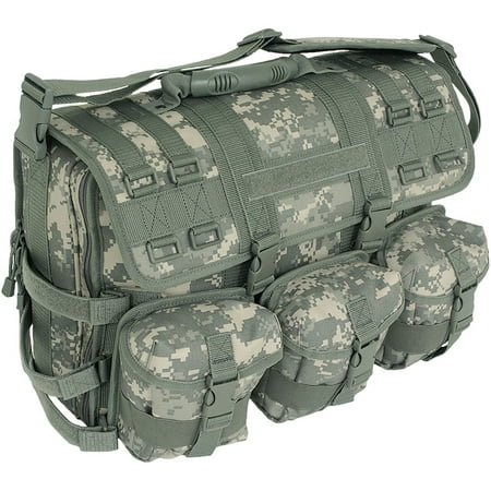 Mercury Tactical Gear Computer Messenger Bag, ACU