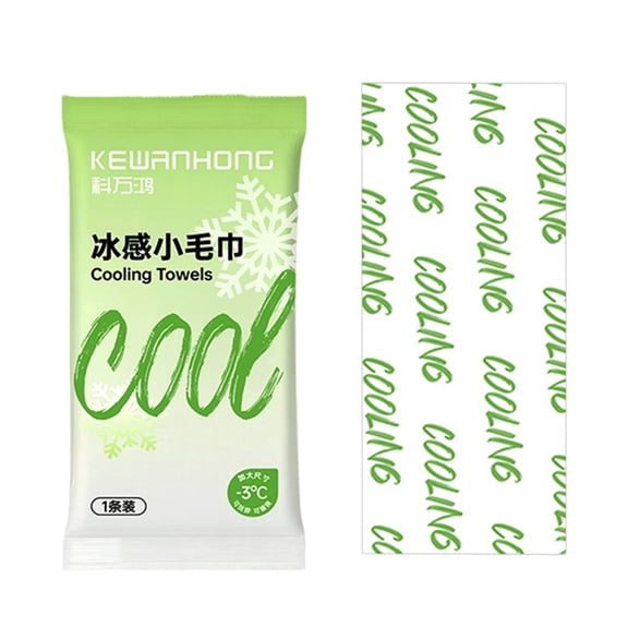 Disposable Cooling Towel for Sports and Outdoor Activities Instant Cooling Soft Breathable Ice Feeling Towel for Quick Refreshment and Comfort