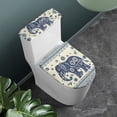 thumbnail image 3 of HELLHERO Elephant Stylish - Soft, Elastic Bottom Bathroom Seat Covers for Bathroom, Stretch, 3 of 8