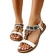 thumbnail image 5 of WILLBEST Sandalias Casuales De Punta Abierta Para Mujer, Diseño Cómodo Para Uso Diario Con Tacones De Bloque Medio, Adecuadas Para Primavera Y Verano., 5 of 9