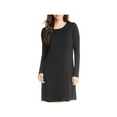 thumbnail image 2 of Karen Kane Womens Abby T-Shirt Jersey Dress, Black, Small, 2 of 3