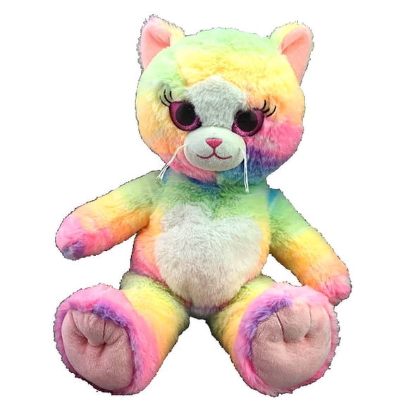 Sherbet Kitty Plush 16 Inch Soft Stuffed Animal Cat Toy Huggable Cute Cozy Plushie Gift