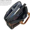 thumbnail image 2 of CoolBELL 17.3 Inch Protective Nylon Laptop Messenger Bag - Multi-Functional Shoulder & Handbag , Unisex Design for Business/School/Travel, 2 of 10