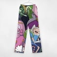 thumbnail image 6 of Adventure Time Pajamas Pants 3D Printing Wide Leg PJ Pant Loungewear Casual Comfy Sleepwear Lounge Pants for Men WomenS, 6 of 9