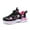 X1Black, variant on lnmuld Kids Sneakers Girls Light Up Running Shoes Breathable Mesh Athletic Sneakers Comfortable Non Casual Sports Footwear for Kids Girl Sneakers Size:7-8 Years