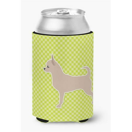 

Chihuahua Checkerboard Green Can or Bottle Hugger