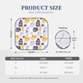 thumbnail image 3 of Windshield Sun Shade, Cute Hamster Black White Yellow Foldable Car Sun Shade Windshield For Front, 2 Pieces, 3 of 4