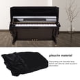 thumbnail image 3 of Piano Cover Playing Accessories 5Colors Fashionable Pleuche Upright Full Piano Dust Cover Instruments Accessory Decoration Upright Piano Cover Keyboard Accessories, 3 of 7