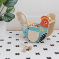 thumbnail image 6 of Manhattan Toy Musical Chicken Wooden Instrument for Toddlers with Xylophone, Drumsticks, Cymbal and Maraca, 6 of 9