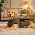 thumbnail image 4 of Dog Anxiety Jacket, Calming Vest for Dogs, Polyester Spandex with Reflective Strip, 2-Way Wear Adjustable Fit for Small Medium Large Breeds, Breathable Mesh, 4 of 9
