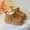 B_ Khaki, variant on Mwjwdo Girl's Snow Boots Short Boots Thick Fleece Lining Casual Fashion Comfortable Warm Boots for Kids Toddler Little Kids Winter Footwear Brown 23