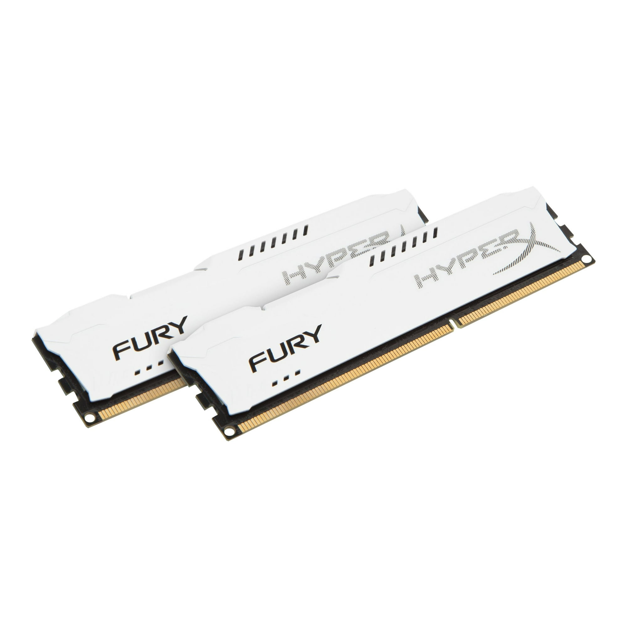 HyperX FURY DDR3 kit 8 GB 2 x 4 GB DIMM 240 pin 1866 MHz PC3 14900 CL10 1.5 V unbuffered non ECC white Walmart