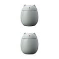 thumbnail image 1 of Cateissary Ceramic Canisters 500ml Ceramic Urn for Box Memory Cat Ashes Keepsakes Type2 NO2, 1 of 1