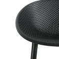 thumbnail image 5 of Stylish & Durable Barstools, PP, Black (Set of 2), 5 of 9