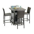 thumbnail image 2 of Afuera Living Pub Table Set W/ Barstools 5 Piece Outdoor Patio Furniture, 2 of 4