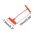 thumbnail image 2 of Uxcell Standard Tagging Fasteners Price Tag Label Tagging Barbs Red Red 15mm, 2 of 5