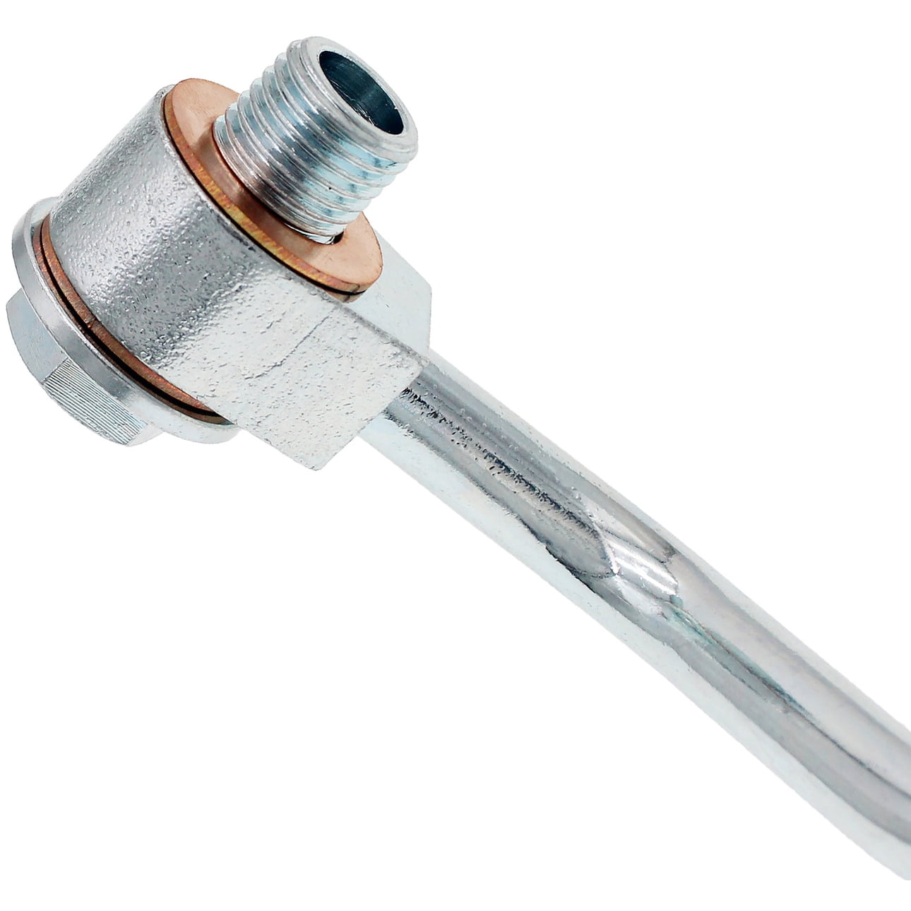 Dorman 667-458 Turbocharger Coolant Line for Specific Models, Metallic Gray