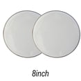 thumbnail image 1 of 6 8 10 12Inch White Drum Head Drum Skin Sound Controlled 0.188mm Thickness Cap Drum Head Sound Control 8 inch, 1 of 6