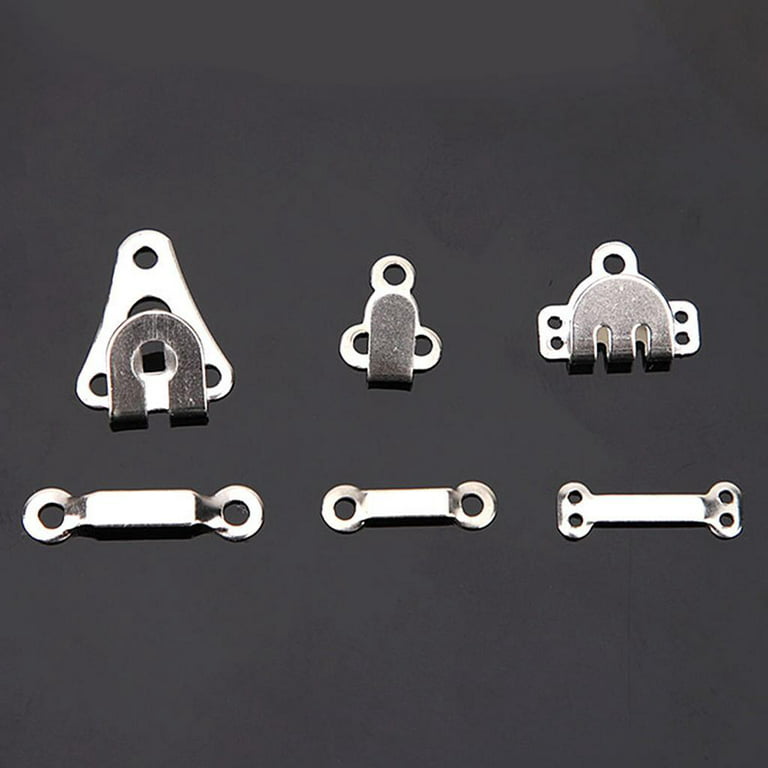 5 Pairs Pants Fasteners Fixing Tools Waistband extenders Clasp Trouser  Hooks Grey Round 
