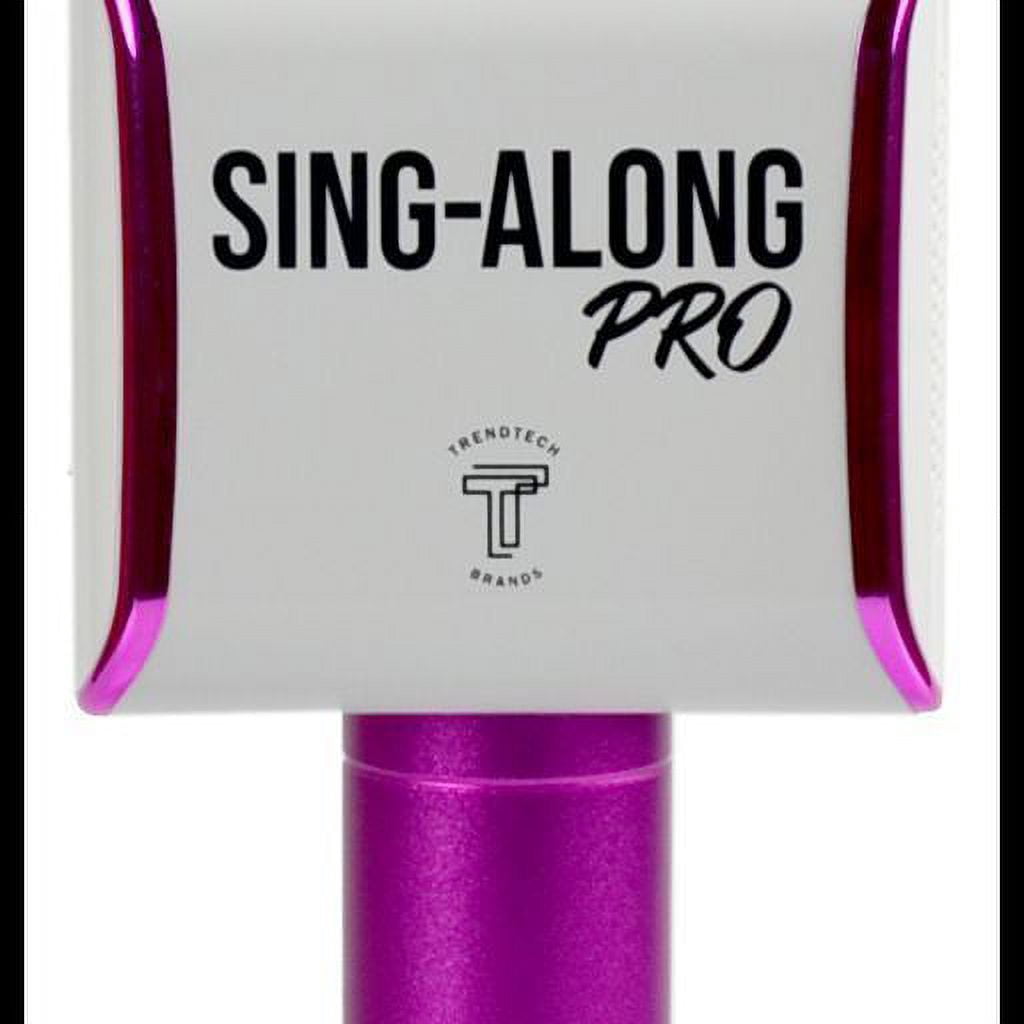 Pink Sing A Long Pro 3 Karaoke Bluetooth Microphone-(SA3-Pink)