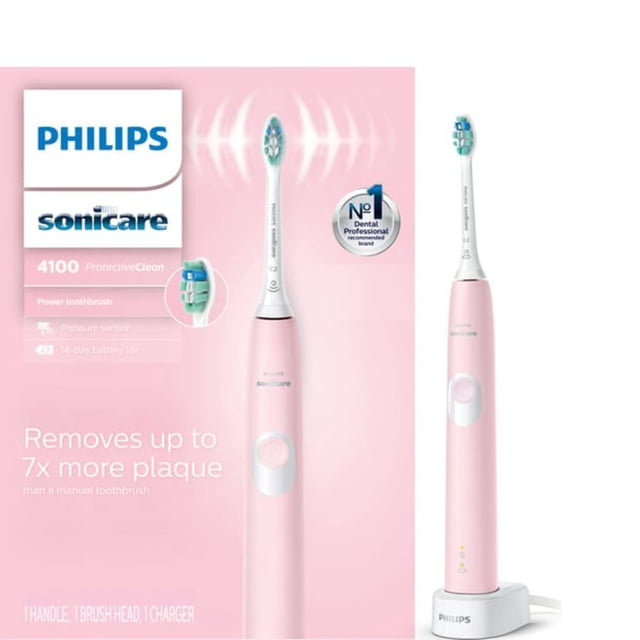 Cepillo de dientes eléctrico Philips Sonicare ProtectiveClean 4100 Pink